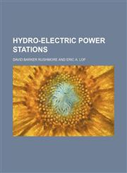 Hydro-electric power stations,1153385872,9781153385879