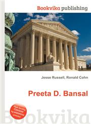 Preeta D. Bansal,5512139568,9785512139561