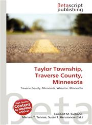 Taylor Township, Traverse County, Minnesota,6137629457,9786137629451