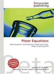 Pitzer Equations,6131074690,9786131074691