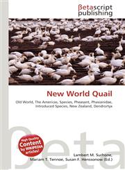 New World Quail,6131005982,9786131005985