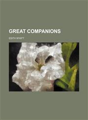 Great Companions,1150347899,9781150347894