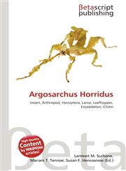 Argosarchus Horridus,6137667316,9786137667316