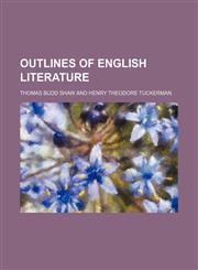 Outlines of English Literature,1458893847,9781458893840