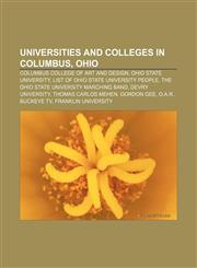 Universities and colleges in Columbus, Ohio Columbus College of Art and Design, Ohio State University, List of Ohio State University people,1157704212,9781157704218