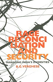 Rage, Reconciliation and Security Managing India's Diversities 1st Published,0670081728,9780670081721