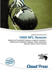 1968 NFL Season,6135916092,9786135916096