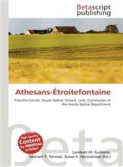 Athesans-Étroitefontaine,6136178028,9786136178028