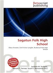 Sagatun Folk High School,6131403759,9786131403750