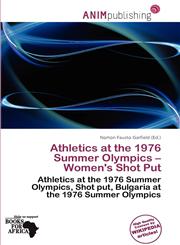 Athletics at the 1976 Summer Olympics - Women's Shot Put,6138131479,9786138131472