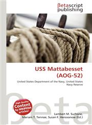 USS Mattabesset (AOG-52),6132220003,9786132220004