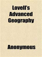 Lovell's Advanced Geography,1152396544,9781152396548