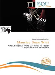 Maurice Dean Wint,6137403289,9786137403280