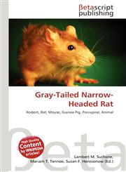Gray-Tailed Narrow-Headed Rat,613541223X,9786135412239