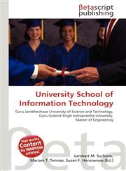 University School of Information Technology,6135313800,9786135313802