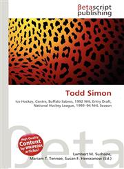 Todd Simon,613136561X,9786131365614