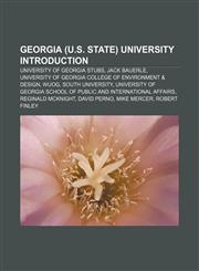 Georgia (U.S. state) university Introduction University of Georgia stubs, Jack Bauerle, University of Georgia College of Environment & Design,1157247407,9781157247401