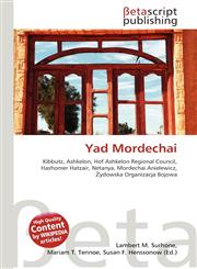 Yad Mordechai,6131015988,9786131015984