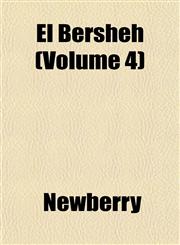 El Bersheh (Volume 4),1152892800,9781152892804