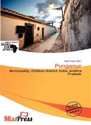 Punganur,6201419624,9786201419629