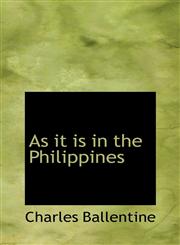 As it is in the Philippines,1110244088,9781110244089
