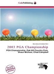 2003 PGA Championship,6137262308,9786137262306