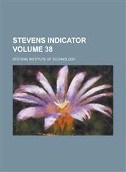 Stevens Indicator Volume 38,1230048855,9781230048857
