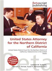 United States Attorney for the Northern District of California,6135363115,9786135363111