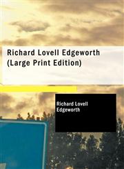 Richard Lovell Edgeworth (Large Print Edition),1434696383,9781434696380