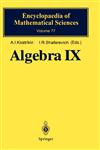 Algebra IX Finite Groups of Lie Type Finite-Dimensional Division Algebras,3540570381,9783540570387