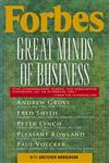 Forbes Great Minds of Business,047131580X,9780471315803
