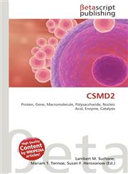 CSMD2,6136325047,9786136325040