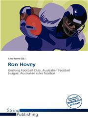 Ron Hovey,6139193028,9786139193028