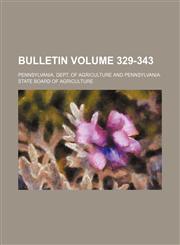 Bulletin Volume 329-343,1130644340,9781130644340