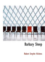 Barbary Sheep,1116506289,9781116506280