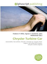 Chrysler Turbine Car,613286329X,9786132863294