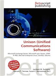 Unison (Unified Communications Software),6135027999,9786135027990