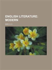 English Literature; Modern,1443216712,9781443216715