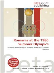 Romania at the 1980 Summer Olympics,6135084844,9786135084849