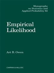 Empirical Likelihood,1584880716,9781584880714