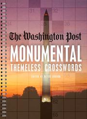 The Washington Post Monumental Themeless Crosswords,1402798741,9781402798740