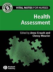 Vital Notes for Nurses Health Assessment,1405114584,9781405114585