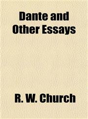 Dante and Other Essays,1153336685,9781153336680