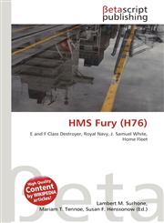 HMS Fury (H76),6132940960,9786132940964
