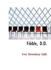 Fibble, D.D.,1103870378,9781103870370