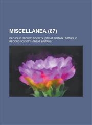 Miscellanea Volume 2 (Volume 2),1151741914,9781151741912