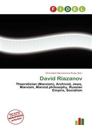 David Riazanov,6136723654,9786136723655