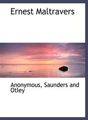 Ernest Maltravers,1140567594,9781140567592