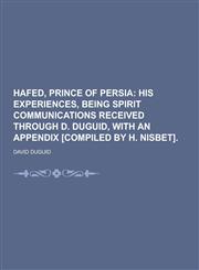 Hafed, Prince of Persia,1230263098,9781230263090