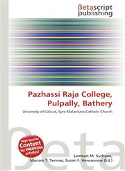 Pazhassi Raja College, Pulpally, Bathery,6135115944,9786135115949